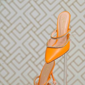 Apricot Mules Heels