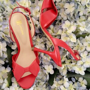 Red Mpho sandals