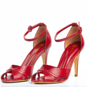 Red Lulu sandals