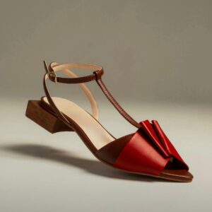 Thuli Noir Rubi Wood Sandals