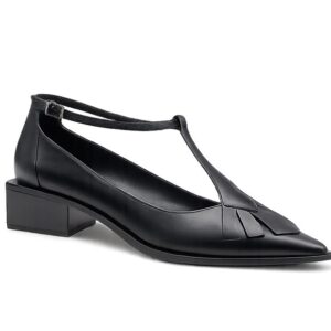 Éclipse T‑Strap Flats
