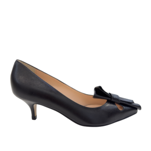 Black Mzuri Kitten Heels